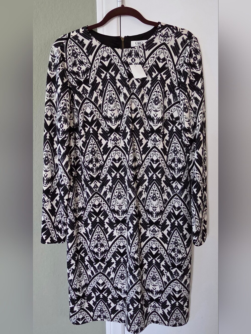 Long Sleeved Fully Lined Dress